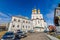 A view of Feodorovsky cathedral Cathedral of the Icon of Our Lady Feodorovskaya from the inner yard.