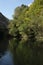 View from a ferry boat on Lake Matka