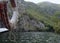 View from a ferry boat on Lake Matka