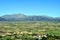 View of the fertile Lassithi Plateau in Crete