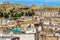 A view of the Fes Medina with the Merenid Tomb in the background