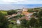 View of Feteiras, SÃ£o Miguel Island, Azores, Portugal from viewpoint Do Pico.