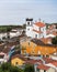 View of Feteiras, SÃ£o Miguel Island, Azores, Portugal from viewpoint Do Pico.