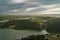 The View of Fidalgo and San Juan Islands on Mount Erie