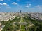 View of the Field of Mars from the Eiffel Tower