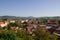 View of Filakovo city from Filakovo castle, Slovakia