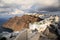 View of Fira, Santorini. Fira is the main stunning cliff-perched town on Santorini