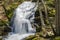 A View of the First Waterfall at the Base Crabtree Falls