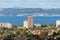 View of the Firth of Forth in Edinburgh and the Fife coastline