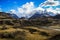 View on the Fitz Roy and El Chalten, from the surrounding mountains, Patagonia, Argentina