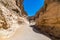 A view from the floor of the Sesreim Canyon, Namibia