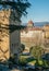 View on  Florence - Gate Ð° Saint Nicholas and  dome of Cathedral of Santa Maria del Fiore