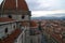 View of Florence from the roof Cathedral of Saint Mary of the Flower