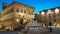 View of Fontana Maggiore, monumental medieval fountain located between the cathedral and the Palazzo dei Priori in the city of Per