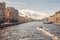 View of the Fontanka River in St. Petersburg