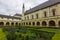 View of Fontevraud abbey in Loire Valley France