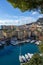 View of the Fontvieille district in the Principality of Monaco