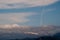 View of the foothills of the Caucasus