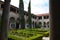 View of former convent of Santa Clara 16th century now city hall in Guimaraes, North Region, Portugal