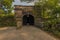 A view of the Fort gate in Canning Park, Singapore in Asia