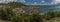 A view from Fort Louis above Marigot in St Martin