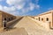 View of Fortaleza de La Mola, the biggest European fortresses built in the 19th century on