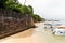 View of the fortification walls of Morro de Sao Paulo