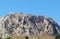 View of fortress Acrocorinth, Greece