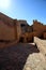 View of the fortress illuminated by a blue sky, Nakhal, Oman