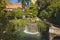 View of fountain of the Ovato Villa D`Este