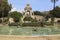 A view of Fountain of Parc de la Ciutadella, in Barcelona, Spain