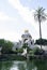 A view of Fountain of Parc de la Ciutadella, in Barcelona, Spain. The Parc de la Ciutadella is a park on the