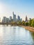 View Frankfurt Downtown, Main river