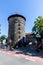 View of Frauentorturm in the old town part of Nuremberg