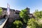 View of Frauentorturm in the old town part of Nuremberg