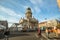 View of the French Cathedral (Franzosischer Dom) located in Berlin on the Gendarmenmarkt