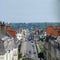 View on french city Blois from high
