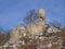 View on Frydstejn castle ruin