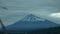 View of Fuji from a bullet train