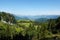 The view from Gablonzer huette to Zwiesel valley, Gosaukamm mountain ridge, Germany