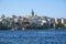 A view of Galata quarter of Istanbul with the Galata Tower through the Golden Horn. Turkeyj