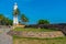 View of the Galle lighthouse in Sri Lanka