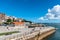 View of Gamazo Dock in the port of Santander