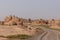 View of the Gaochang ruins near the city of Turpan, Xinjiang