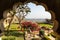 View at the garden of Bundi palace in Bundi, Rajasthan, India