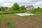 View of the garden and economic buildings. Country Plot