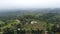 The view of the gardens surrounding Mount Salak in Bogor, Indonesia