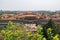 View of the gates of the Forbidden City or Imperial City. The lower tablet translate: The Palace Museum