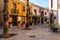 View of GavÃ  street in city center old town, Baix Llobregat region, Barcelona, Catalonia. Traditional catalan and spanish town