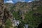 View of Geghard medieval monastery in the Kotayk province of Armenia